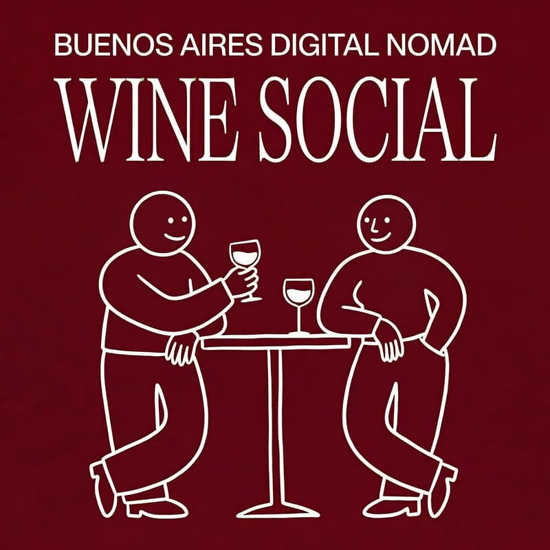 Cover Image for Special Edition - BA Digital Nomads Wine Social 🍷- Limited spots!!