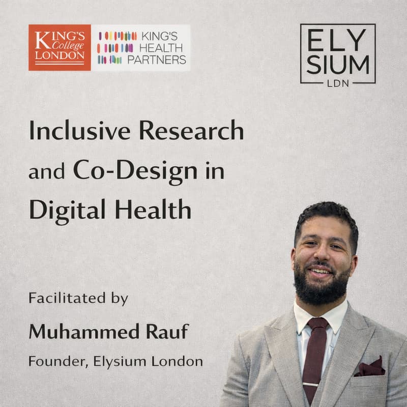 Cover Image for Inclusive Research and Co-design in Digital Health
