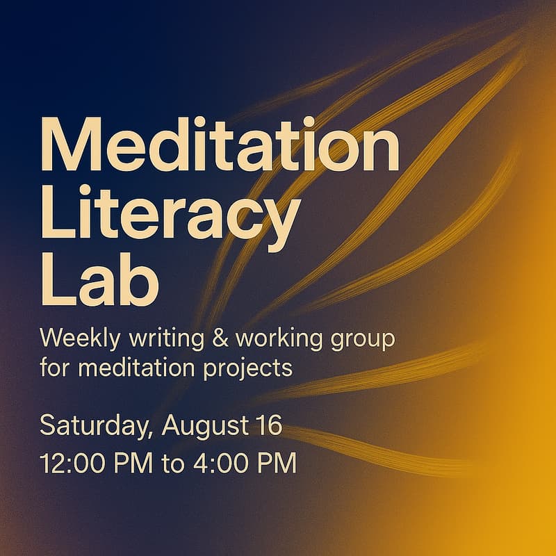 Cover Image for Meditation Literacy Lab