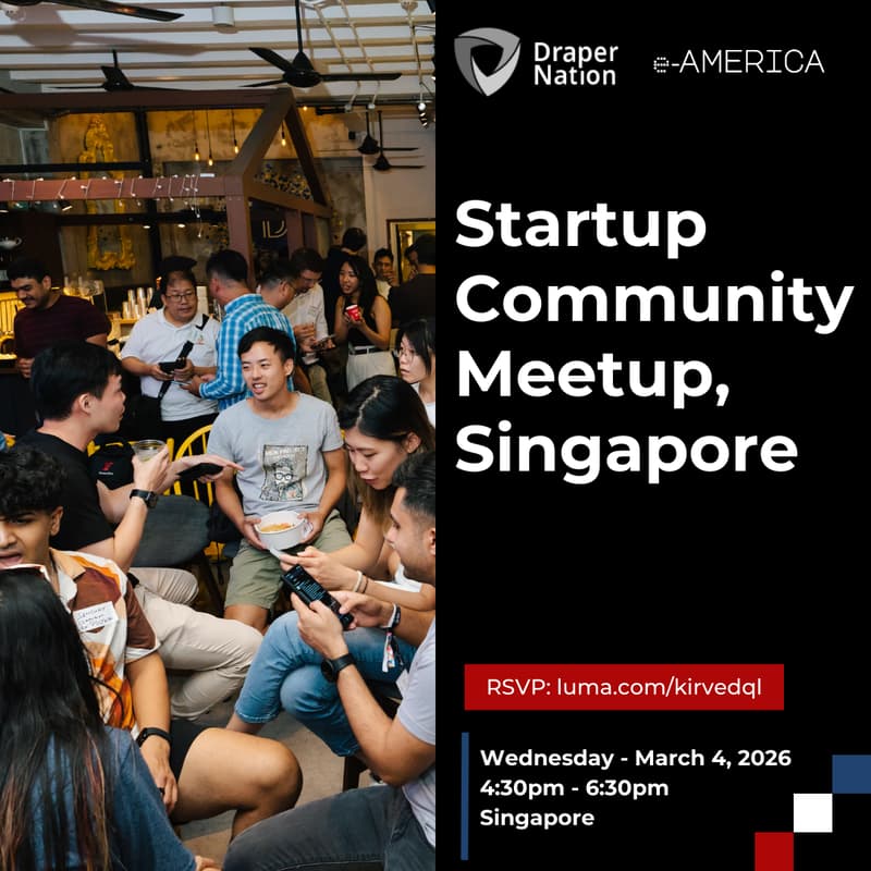 Cover Image for Startup Community Meetup, Singapore