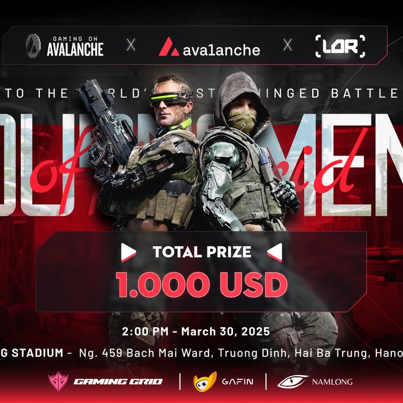 Cover Image for OFF THE GRID – AVALANCHE GAMING TOURNAMENT 🇻🇳