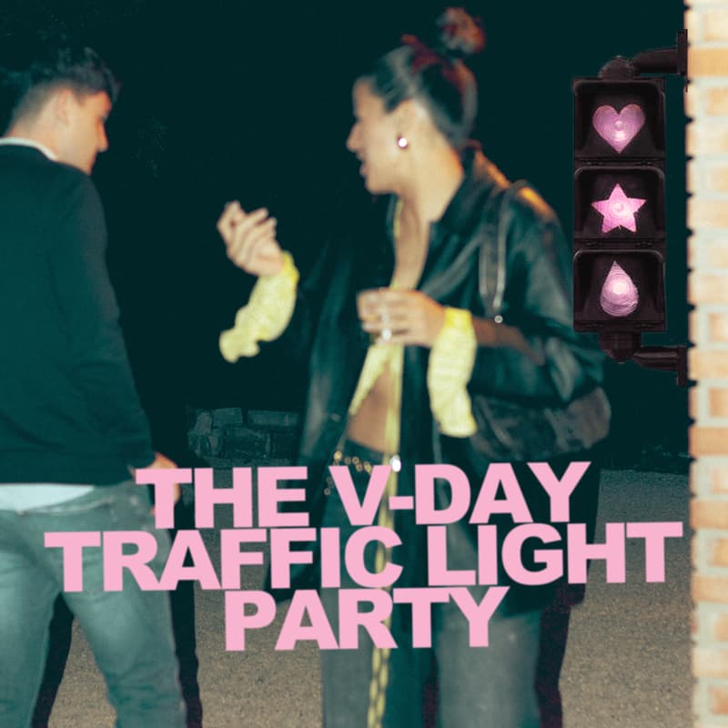 Cover Image for [CANCELLED] The V-Day Traffic Light Party