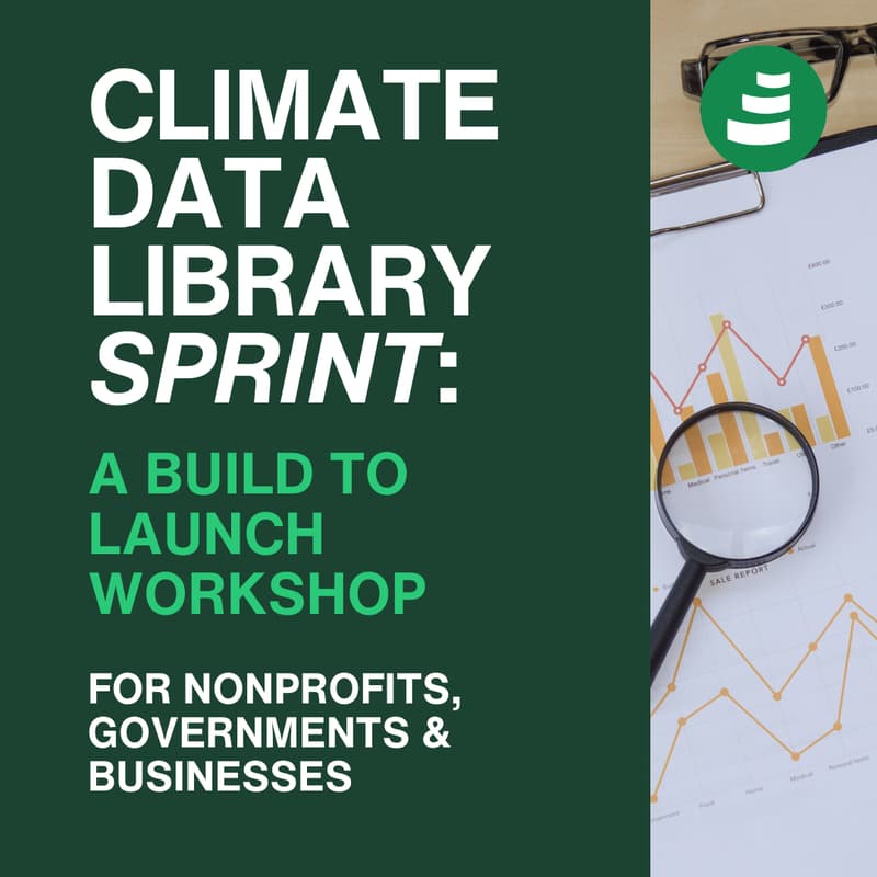Cover Image for Climate Data Library Sprint: A Build to Launch Workshop