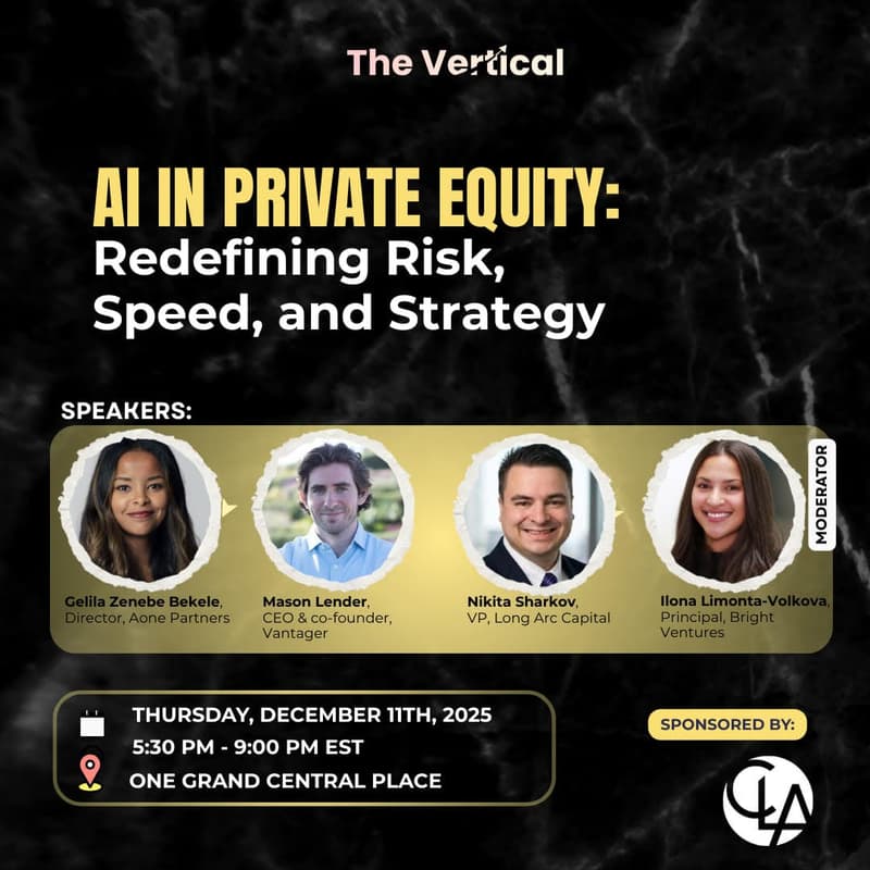 Cover Image for AI in Private Equity: Redefining Risk, Speed, and Strategy