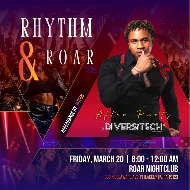 Cover Image for Rhythm & Roar (Afrobeats Afterparty - Diversitech 2026)