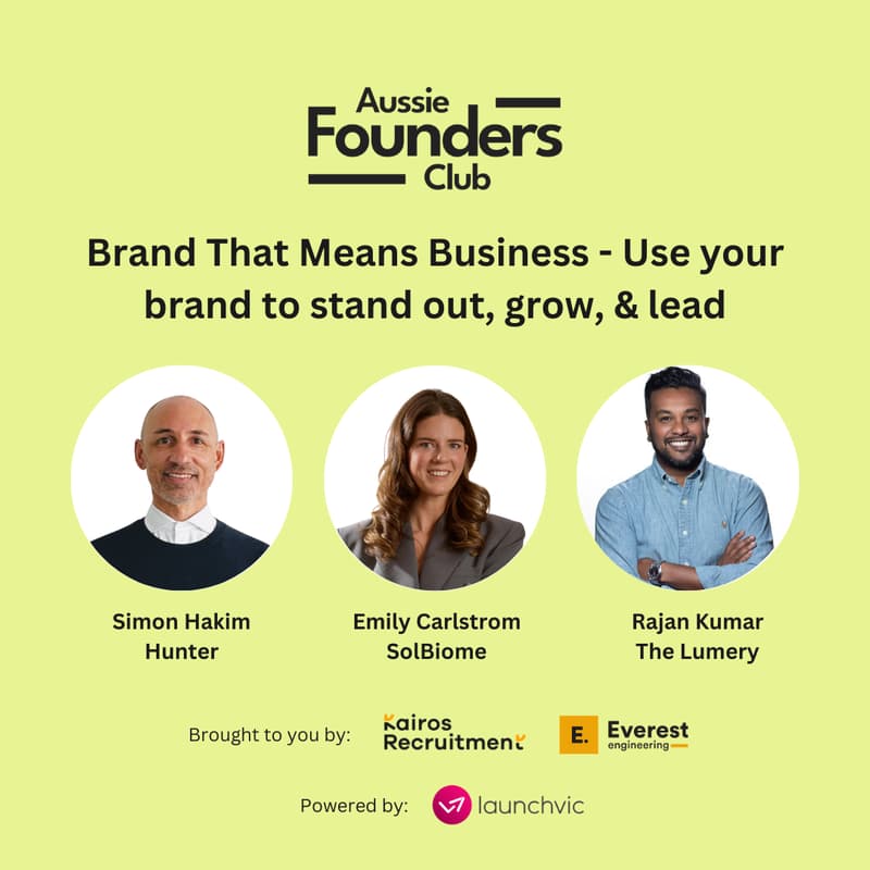 Cover Image for AFC Presents: Brand That Means Business - How founders are using brand to differentiate, grow, and lead markets