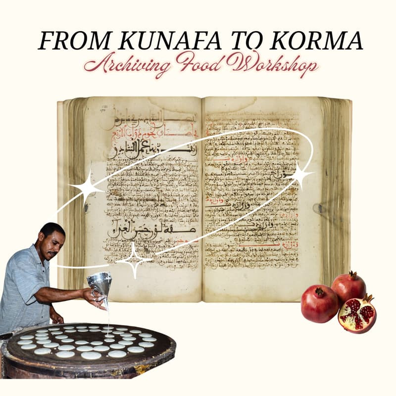 Cover Image for From Kunafa to Korma: Archiving Food Workshop