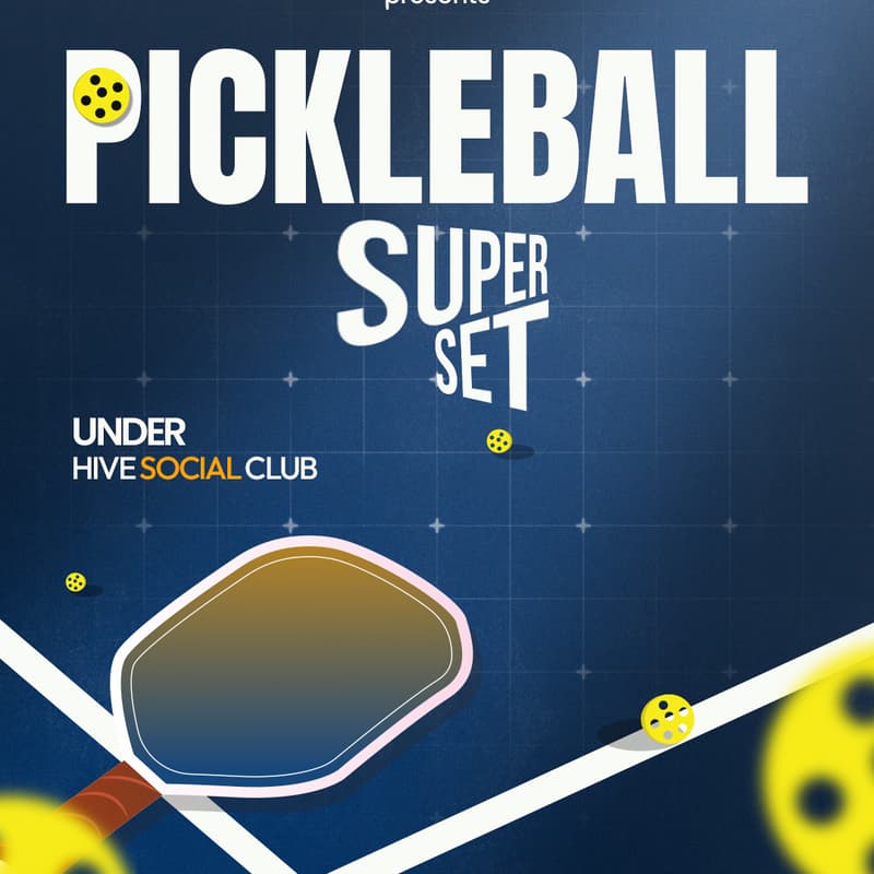 Cover Image for SuperSet - The PickleBall Mixer for sales leader
