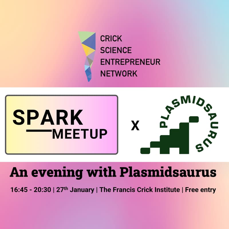Cover Image for SPARK: An evening with Plasmidsaurus