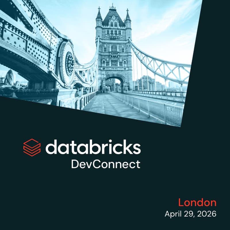 Cover Image for Databricks DevConnect | London