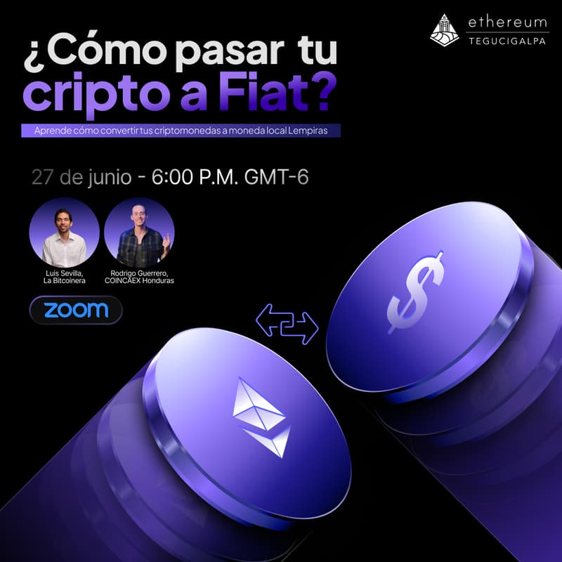 Cover Image for ¿Cómo pasar tu cripto a fiat?