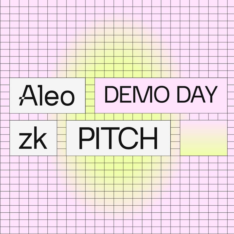 Cover Image for Aleo zkPitch - Demo Day