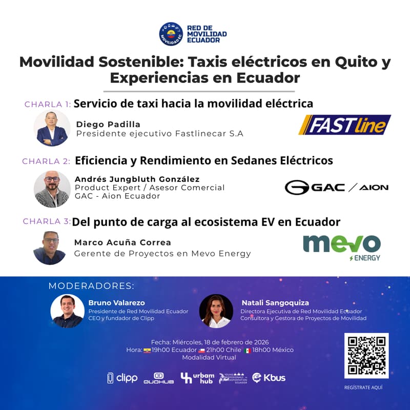 Cover Image for Movilidad sostenible: Taxis eléctricos en Quito y experiencias Ecuador 🇪🇨 🚕🔌