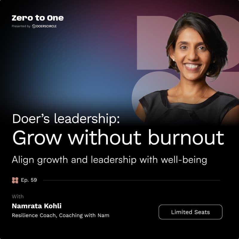 Cover Image for Doer’s Leadership: Grow Without Burnout