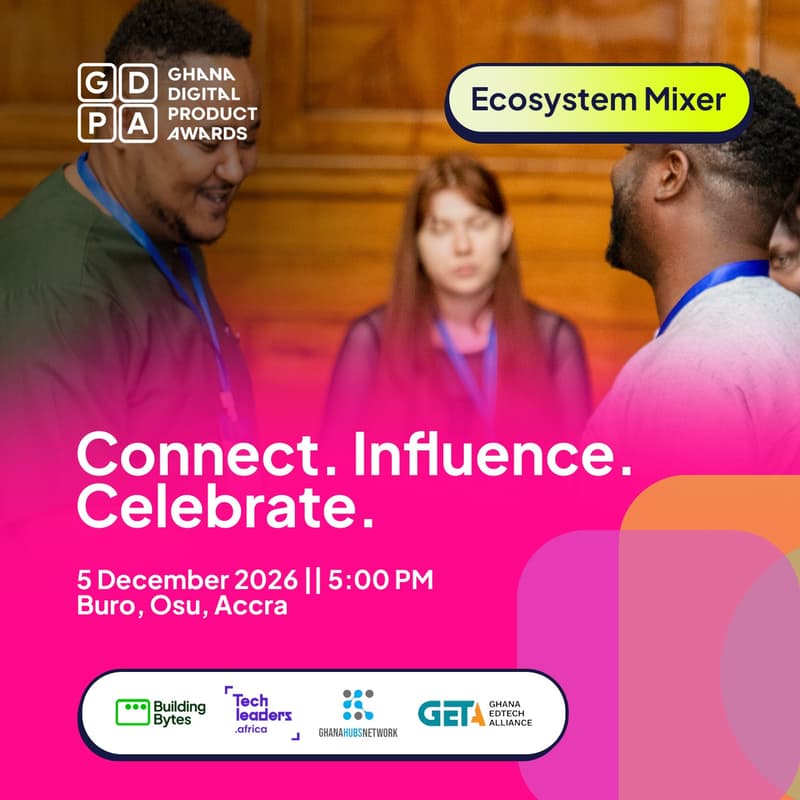 Cover Image for Ghana Digital Products Awards Mixer