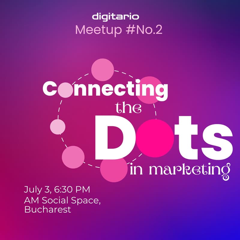 Cover Image for Digitario Meetup: Connecting the Dots in Marketing