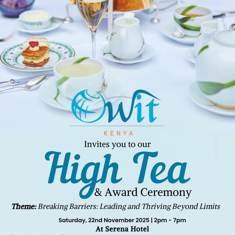 Cover Image for OWIT KENYA HIGH TEA AND AWARDS CEREMONY