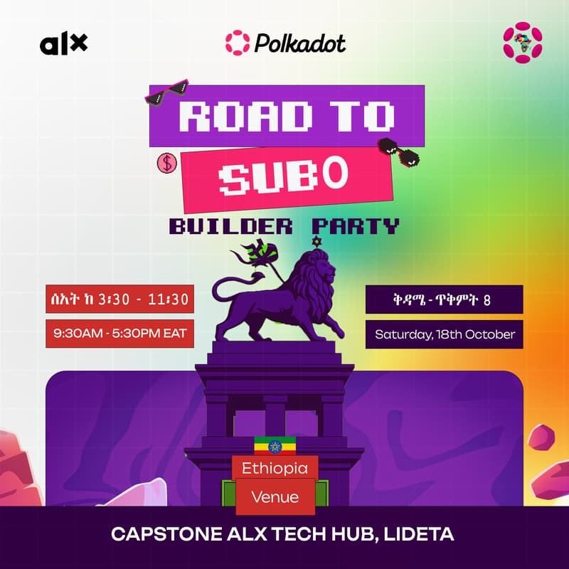 Cover Image for Road to Sub0 - Builder Party - Addis Ababa