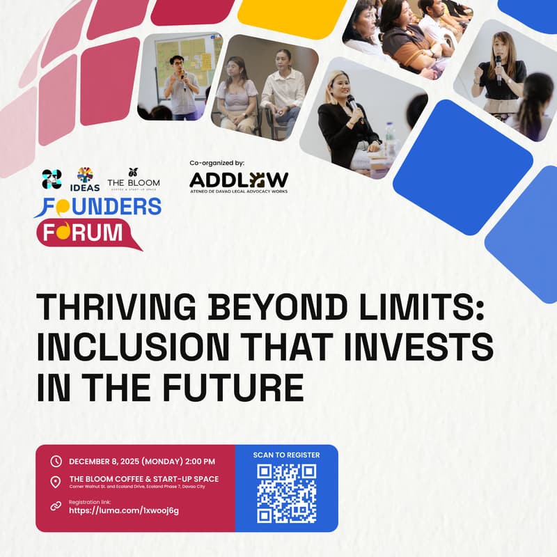 Cover Image for Founder's Forum: Thriving Beyond Limits: Inclusion that Invests in the Future