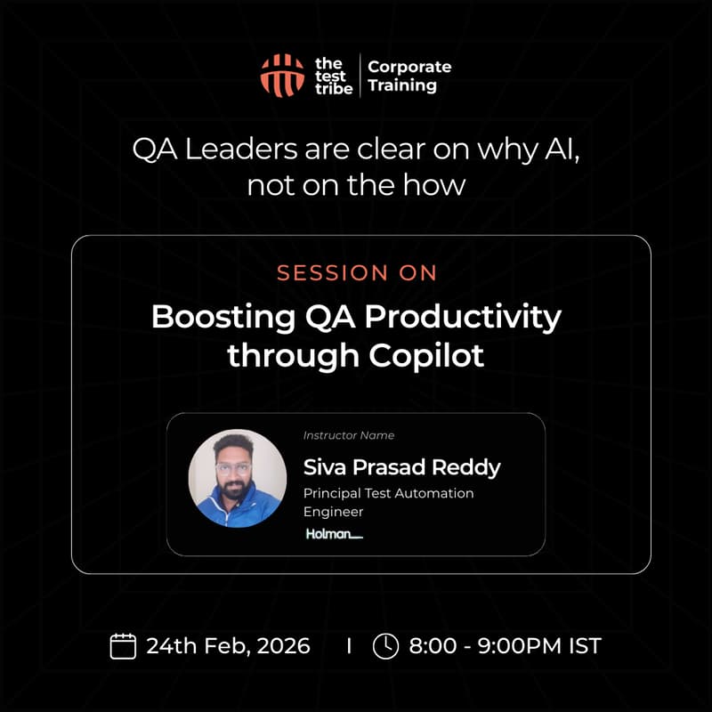 Cover Image for Boosting QA Productivity Through Copilot