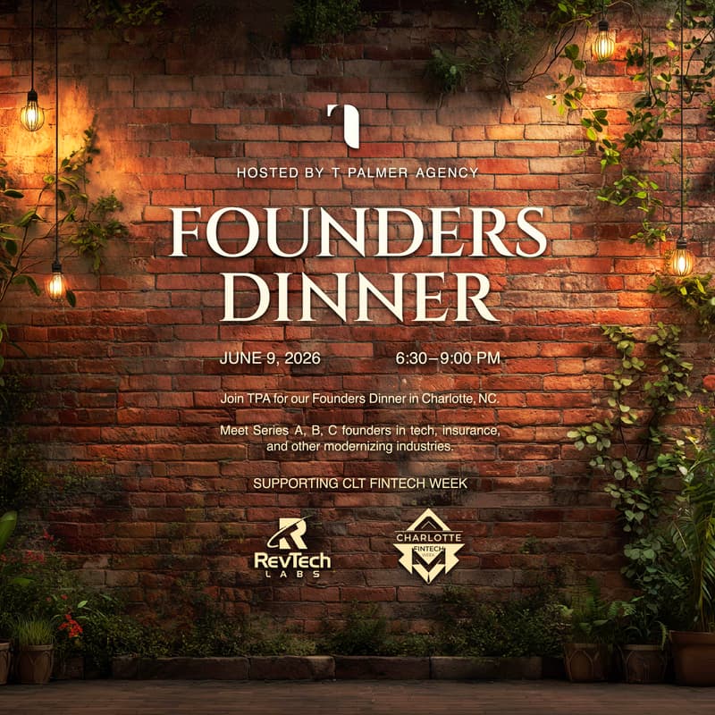 Cover Image for CLT Founders Dinner | Hosted by: T Palmer Agency