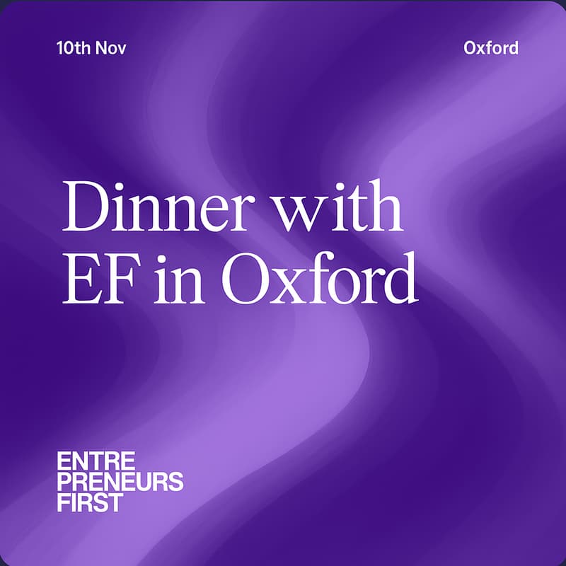 Cover Image for Dinner with EF in Oxford