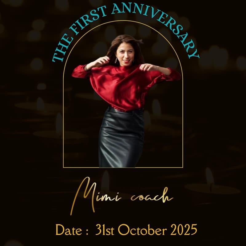 Cover Image for 🌟 Mimi Coach Presents: 1st Anniversary Celebration! 🌟