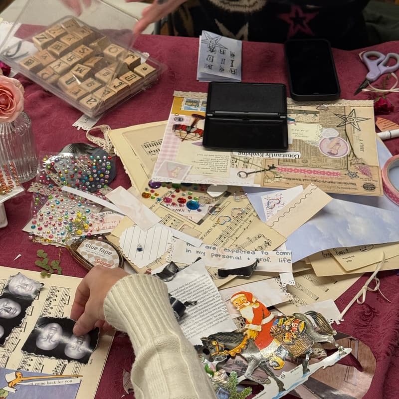 Cover Image for collage club: spring vision boards