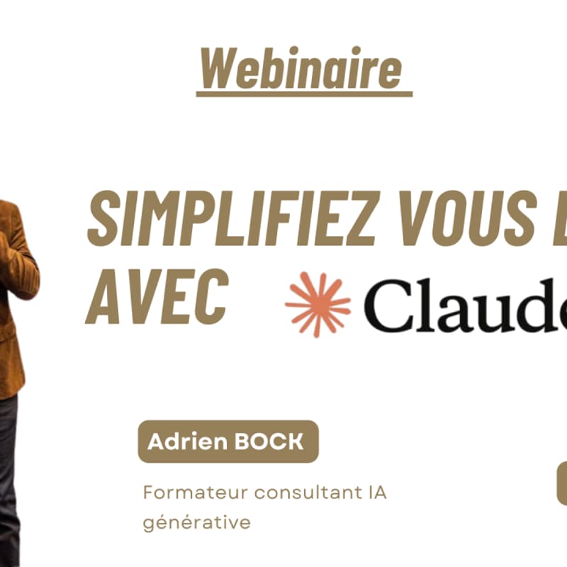 Cover Image for Webinaire Claude.ai