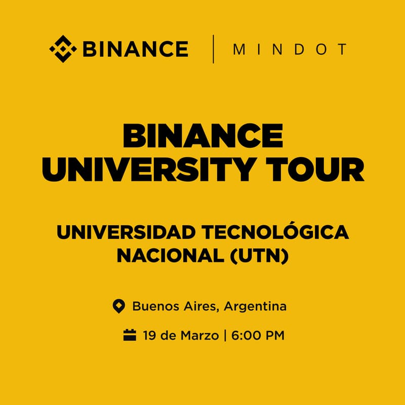 Cover Image for Binance University Tour | UTN Buenos Aires