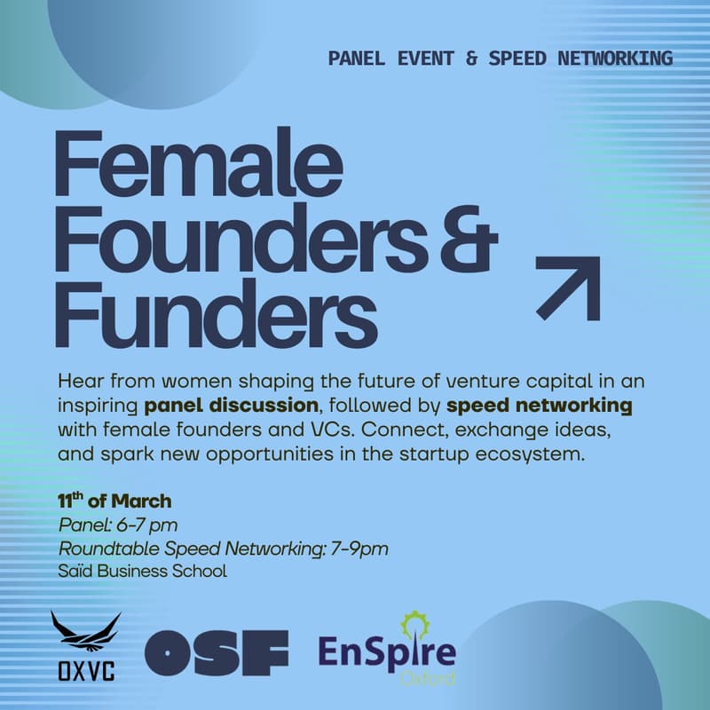 Cover Image for Female Founders & Funders