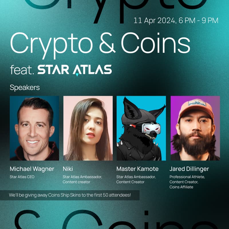 Cover Image for Crypto & Coins feat. Star Atlas