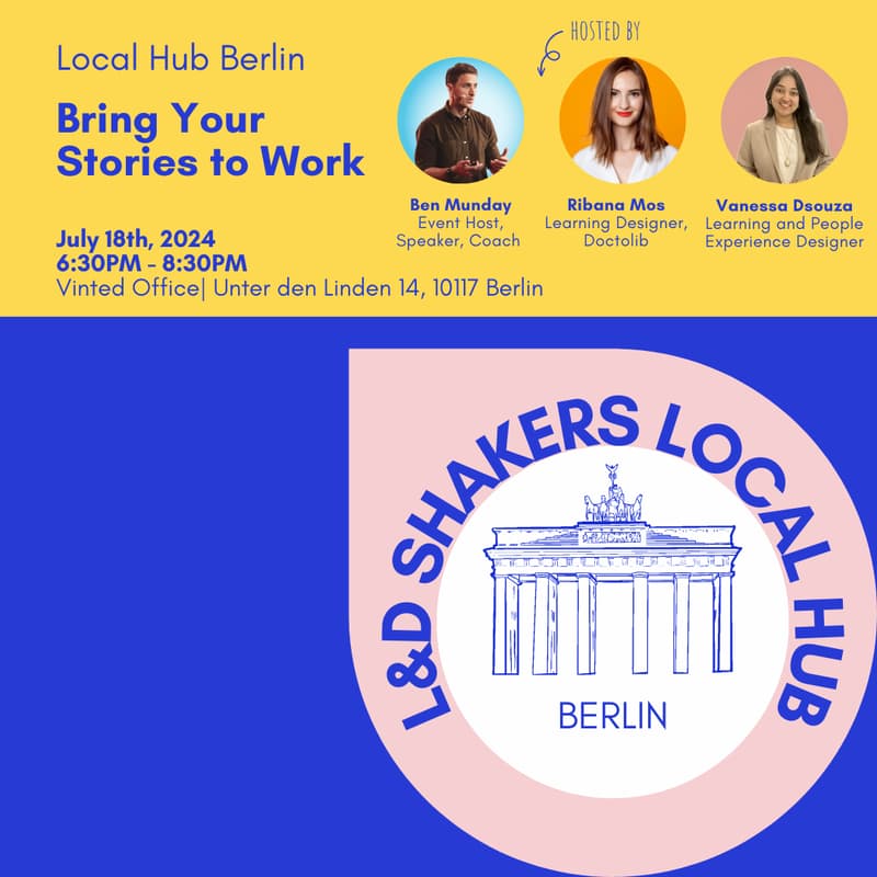 Cover Image for Local Hub Berlin: Bring Your Stories to Work
