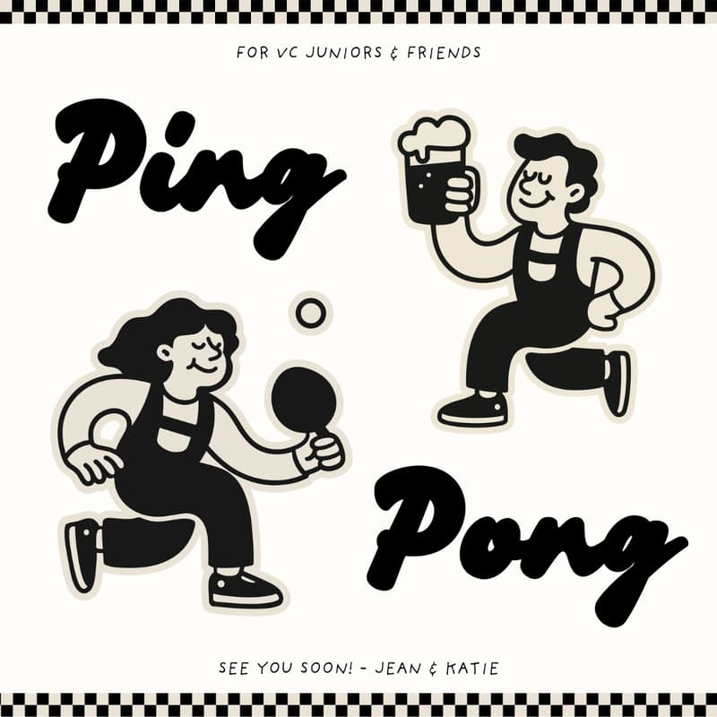 Cover Image for Ping Pong Happy Hour - Toronto VC Juniors & Friends 🎉