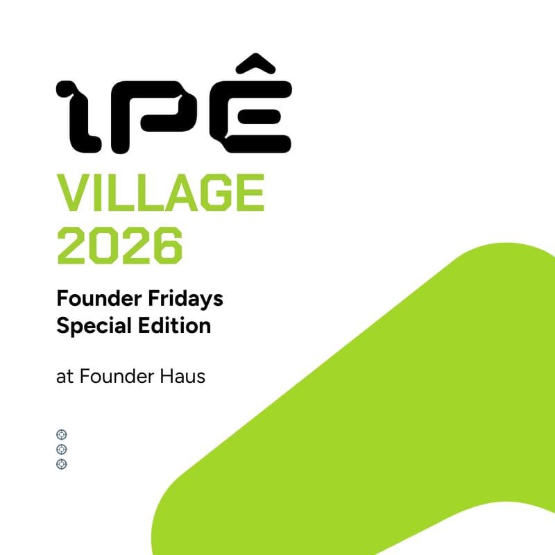 Cover Image for Founder Fridays - Special Edition @ Ipê Village 2026