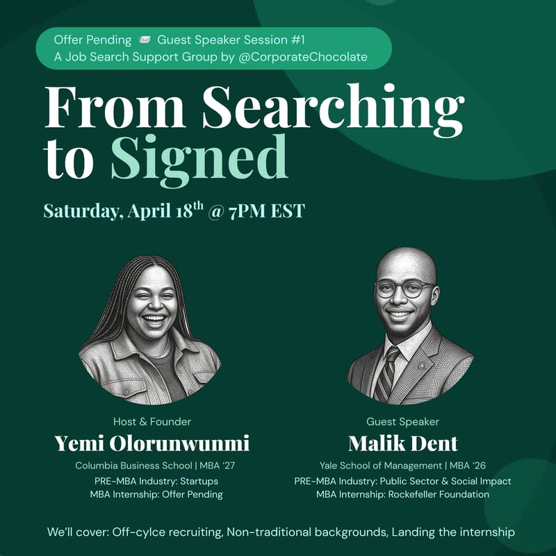 Cover Image for Offer Pending Session #1 with Malik Dent & @HelloYemisi