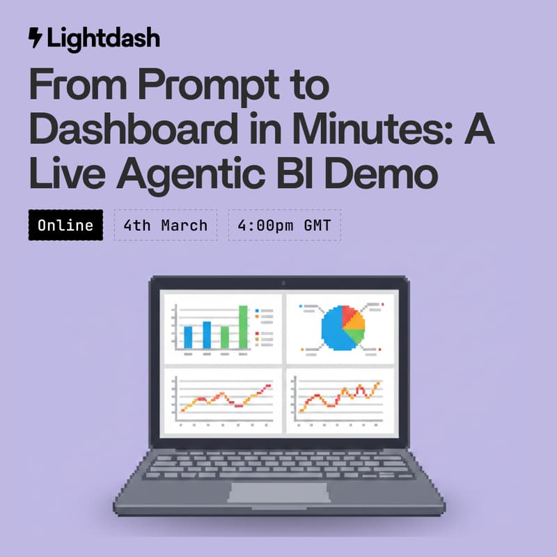 Cover Image for From Prompt to Dashboard in Minutes: A Live Agentic BI Demo