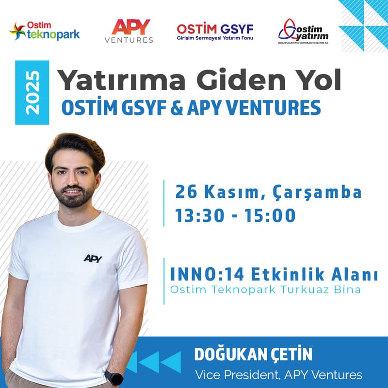 Cover Image for Yatırıma Giden Yol: OSTİM GSYF & APY Ventures