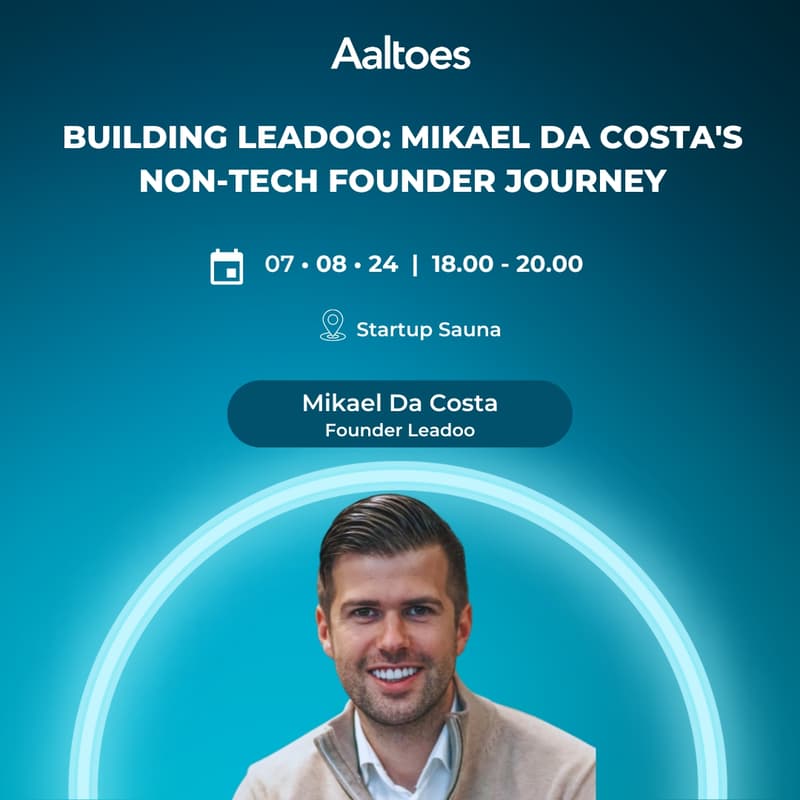 Cover Image for Building Leadoo: Mikael Da Costa's Non-Tech Founder Journey
