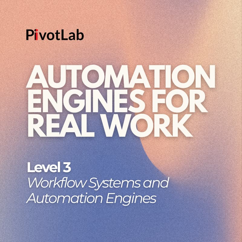 Cover Image for Automation Engines For Real Work: Level 3 - Workflow Systems with Databases