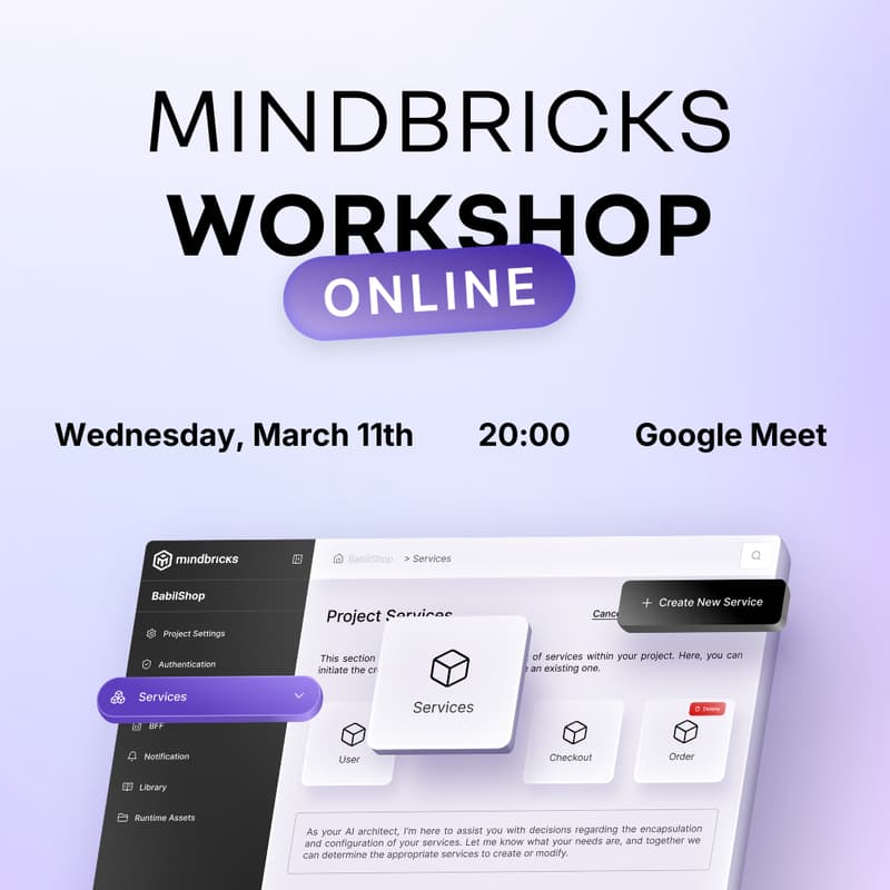 Mindbricks Workshop · Luma