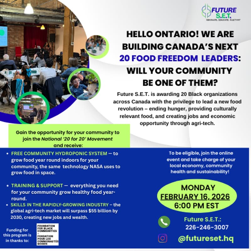 Cover Image for 20 for 20 The Hydroponic Mission