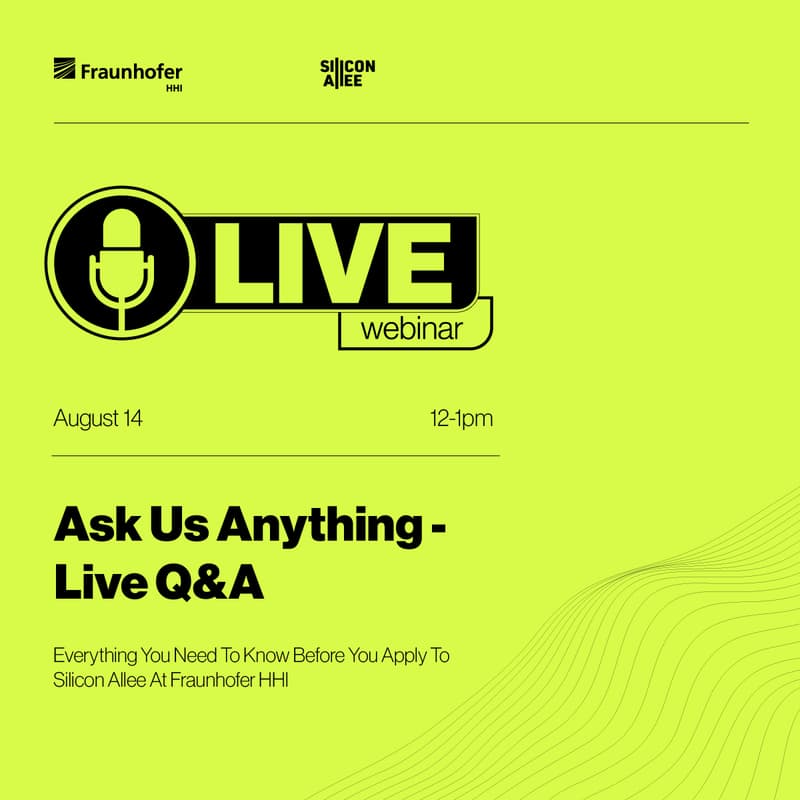 Cover Image for Ask Us Anything Before Applying - Live Q&A
