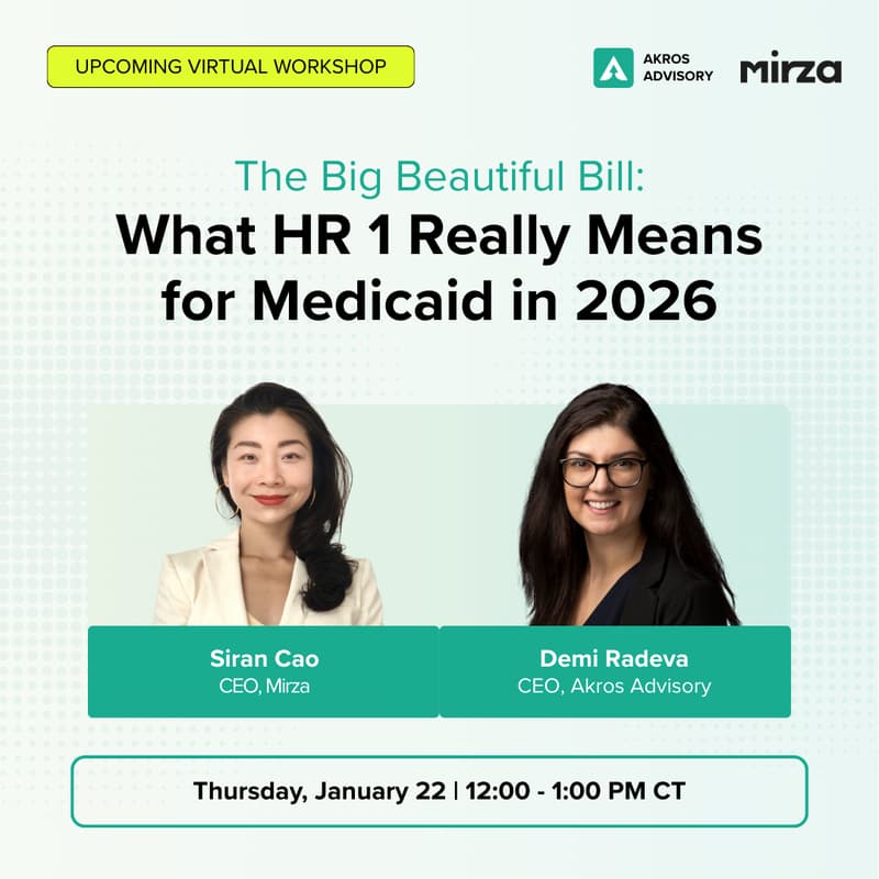 Cover Image for The Big Beautiful Bill: What HR 1 Really Means for Medicaid in 2026