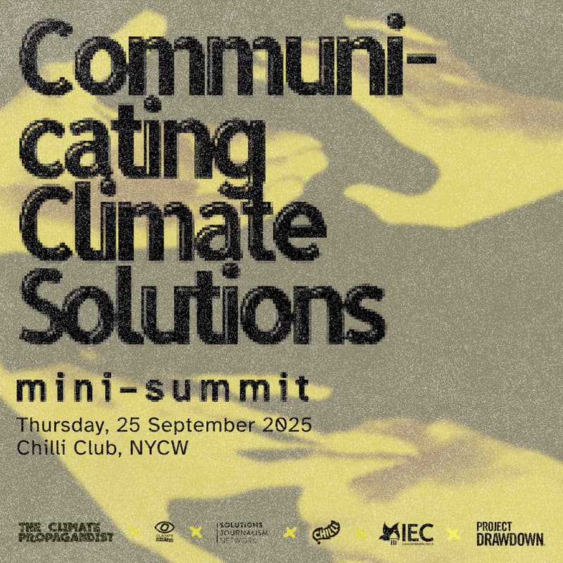 Cover Image for Communicating Climate Solutions Mini-Summit