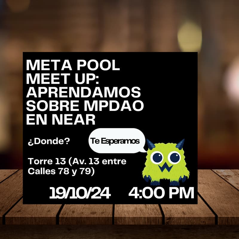 Cover Image for META POOL MEET UP