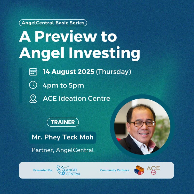 Cover Image for AngelCentral Basic Series: A Preview to Angel Investing