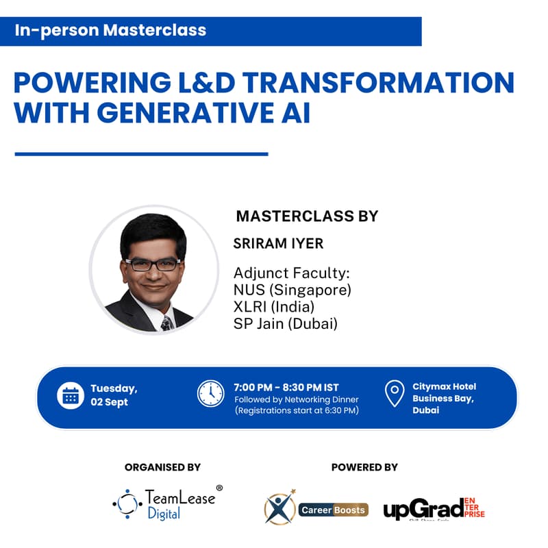 Cover Image for Powering L&D Transformation with Generative AI
