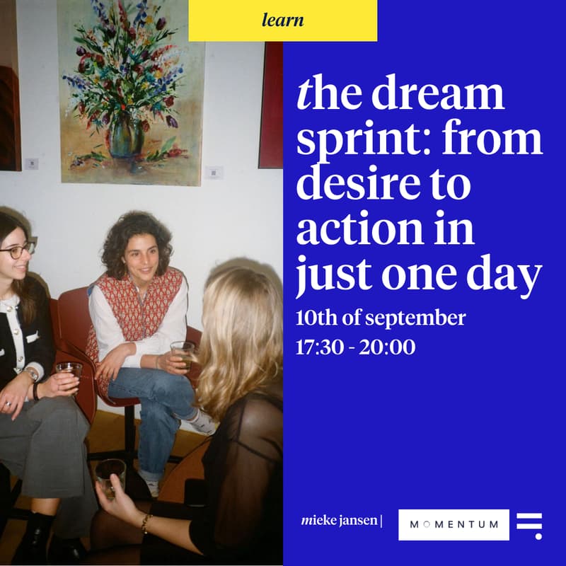 Cover Image for The Dream Sprint: from desire to action in just one day