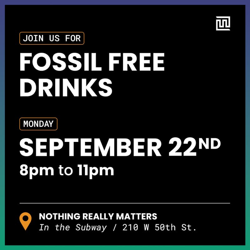 Cover Image for Fossil Free Drinks